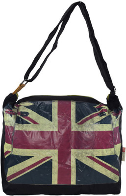 

Cropp Women Casual Black Nylon Sling Bag