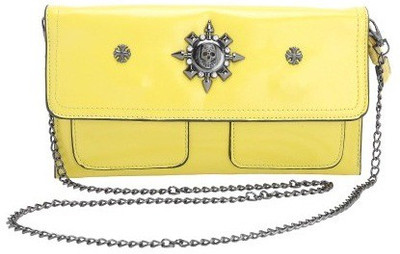 

Ambience Women Evening/Party Yellow PU Sling Bag