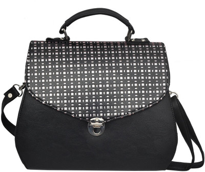 Hawai Women Formal Black PU Sling Bag