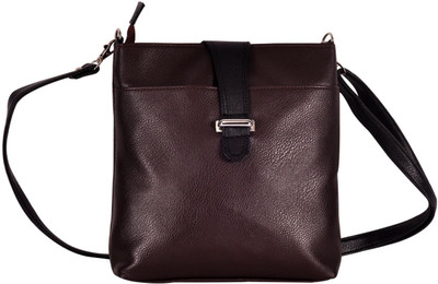 

Hawai Women Casual Brown PU Sling Bag
