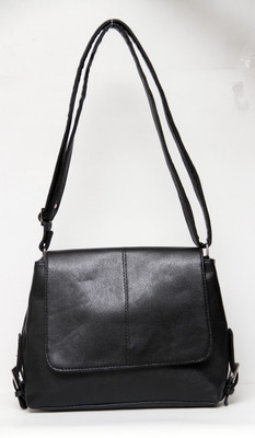 

Borse Women Casual Black PU Sling Bag