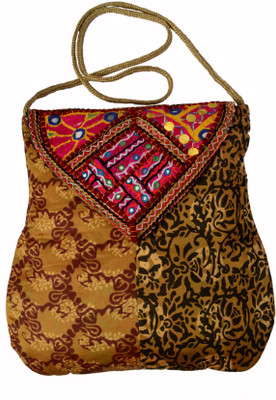 

Tabu Women Multicolor Cotton Sling Bag