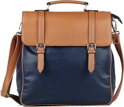 

AFRE Men & Women Formal Multicolor PU Sling Bag