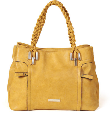 

Leanore Elizabeth Girls Casual Yellow PU Shoulder Bag