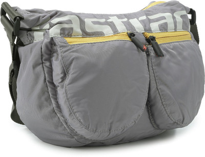 

Fastrack Women Casual Grey PU Sling Bag