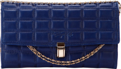 

The Zoya Life Women Evening/Party Blue PU Sling Bag