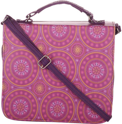 

Cuddle Women Casual Multicolor PU Sling Bag