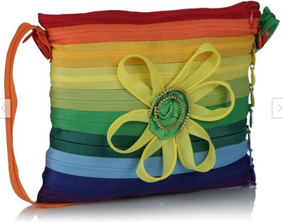 

Use Me Women Casual Multicolor Polyester Sling Bag