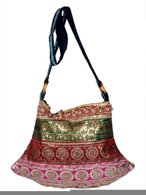 

Ratash.com Women Casual Multicolor Silk Shoulder Bag