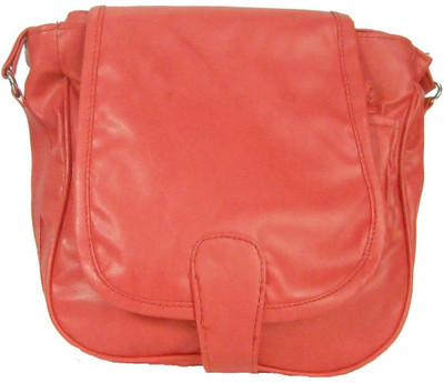

Estoss Women Casual Red Genuine Leather Sling Bag