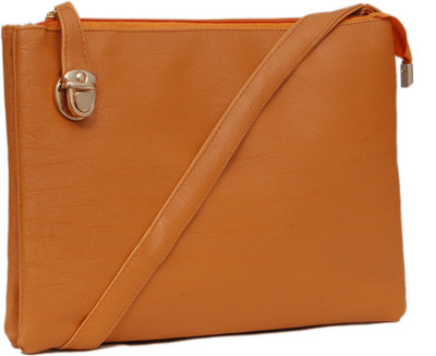 

Borse Women Casual Tan PU Sling Bag