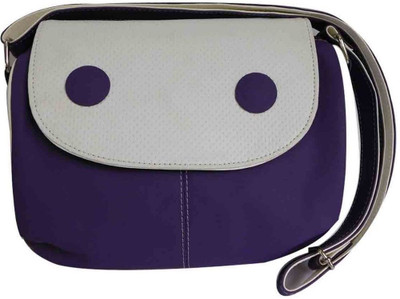 

Laviva Women Casual Purple, Grey Polyester Sling Bag, Grey;purple