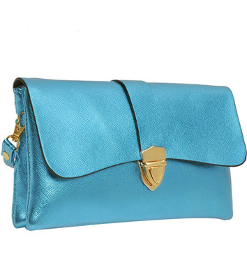 

Hawai Women Casual Blue PU Sling Bag