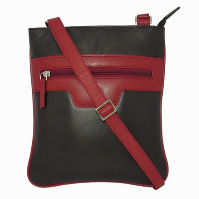 

Chimera Leather Women Casual Black Genuine Leather Sling Bag