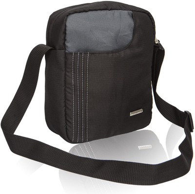 

Cosmus Men Casual Black Polyester Sling Bag