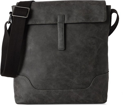 

Baggit Men Grey PU Sling Bag