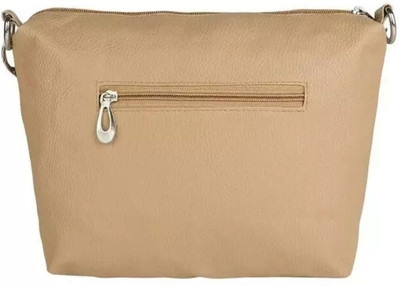 

Kirli Women Beige Rexine Sling Bag