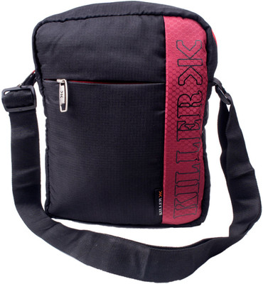 

Killer Men Casual Black, Red Polyester Sling Bag