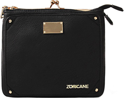 

Zoricane Women Casual Black PU Sling Bag