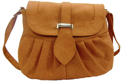 

Estoss Women Casual Beige PU Sling Bag