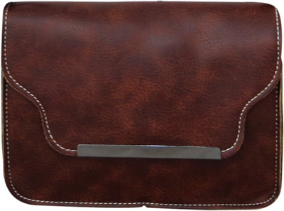 

Heels & Handles Women Casual Brown Leatherette Sling Bag