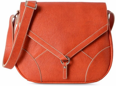 

Baggit Women Casual Orange PU Sling Bag