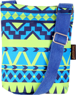 

Kanvas Katha Women Casual Multicolor Canvas Sling Bag