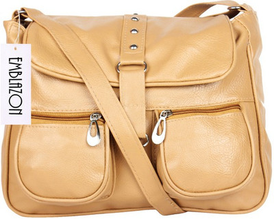 

Lambency Men & Women Casual Multicolor PU Sling Bag