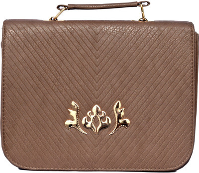 

kézitáska Girls Formal Tan PU Sling Bag