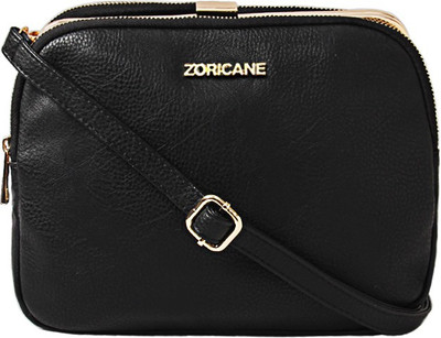 

Zoricane Women Casual Black PU Sling Bag