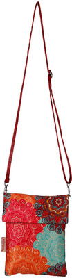 

Nostaljia Women Casual Multicolor Polyester Sling Bag