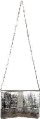 

Impress Women Casual Silver PU Sling Bag