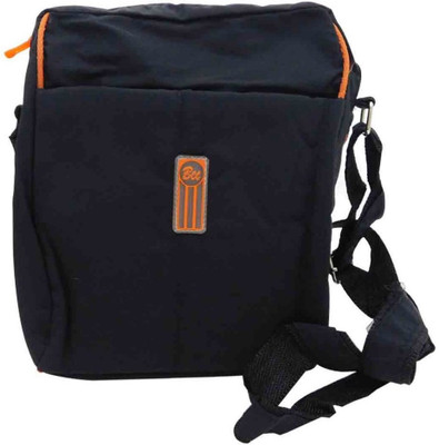 

Laviva Men Black Polyester Sling Bag