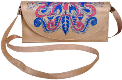 

Hawai Women Casual Beige Cotton Sling Bag