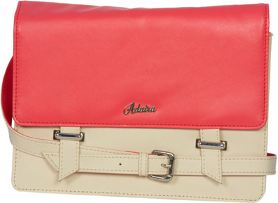 

Adaira Girls Casual Pink PU Sling Bag