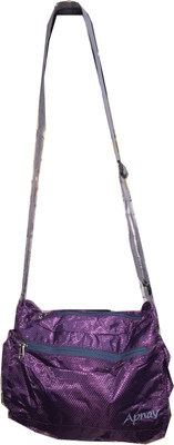 

Apnav Boys & Girls Sports Purple Polyester Sling Bag