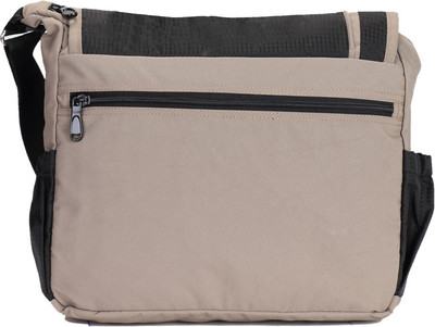 

Comfy Men & Women Casual Beige Polyester Sling Bag