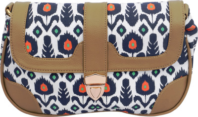 

Kanvas Katha Women Casual Multicolor Canvas Sling Bag