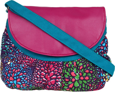 

Anekaant Women Casual Multicolor Canvas Sling Bag