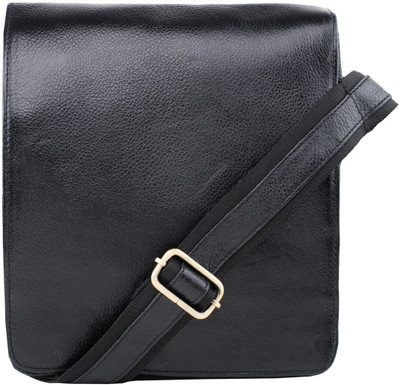 Lewis Boys & Girls Formal Black Genuine Leather Sling Bag