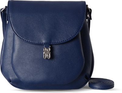

Baggit Women Casual Blue PU Sling Bag
