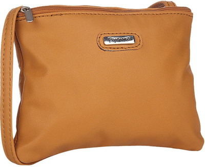 

Peperone Women Casual Yellow PU Sling Bag