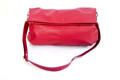 

MODISH Women Casual Maroon Genuine Leather Sling Bag