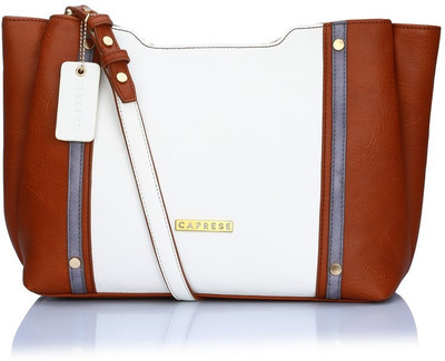 

Caprese Women Casual Brown Leatherette Sling Bag