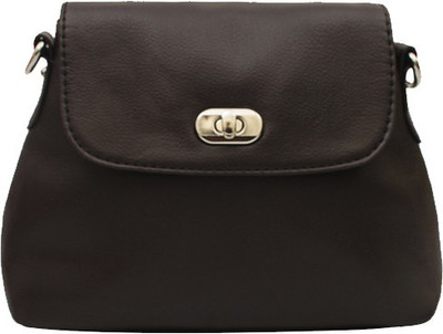 

Bagsy Malone Women Casual Brown PU Sling Bag