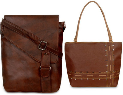 

Oddish Women Casual Multicolor Leatherette Shoulder Bag