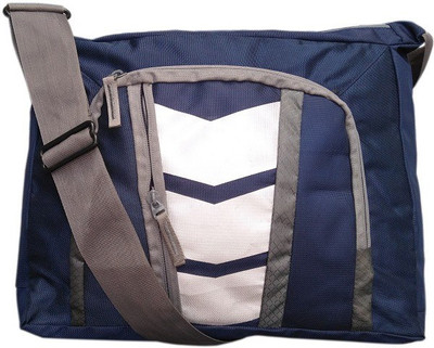 

MADASH Boys & Girls Casual Blue Rexine Hand-held Bag