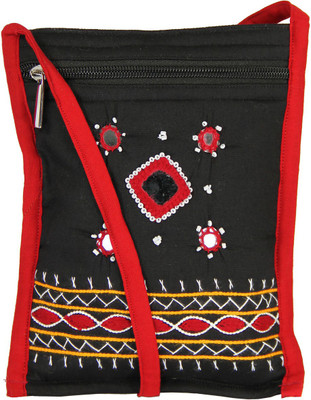 

Womens Cottage Women Casual Multicolor Cotton Sling Bag