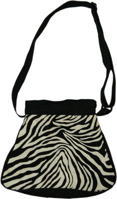 

Benicia Women Casual Black Cotton Sling Bag
