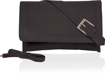 

Memu Women Casual Black PU Sling Bag